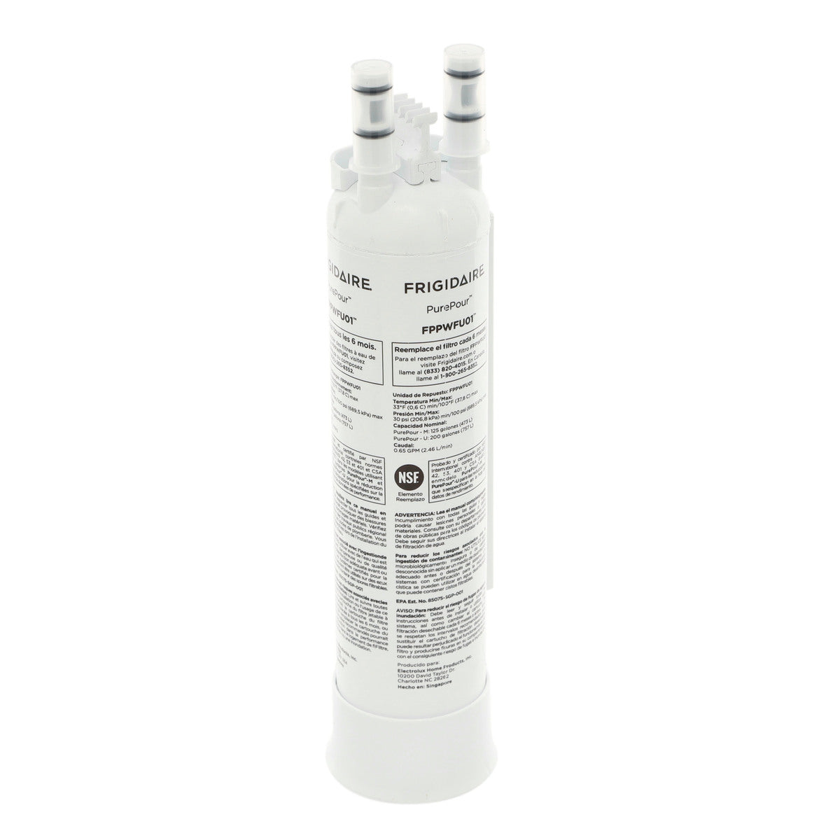 Frigidaire FPPWFU01 Refrigerator Purepour Water Filter