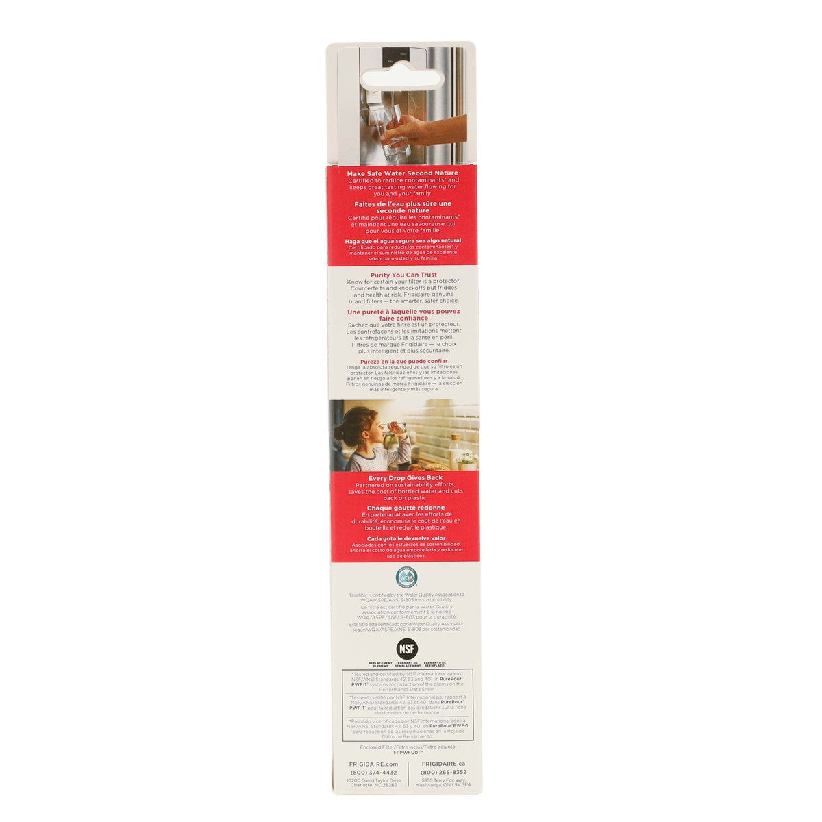 Frigidaire FPPWFU01 Refrigerator Purepour Water Filter