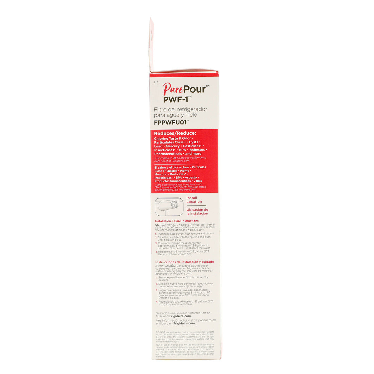 Frigidaire FPPWFU01 Refrigerator Purepour Water Filter