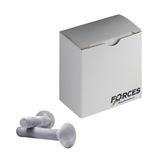 1/2"-13 x 5" Carriage Bolt Full thread - Hot-Dip Galvanized ASTM A307