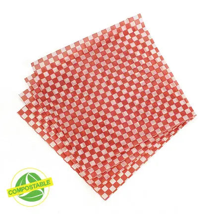 Feuilles de papier cirées des 2 côtés – 6 formats et couleurs disponibles