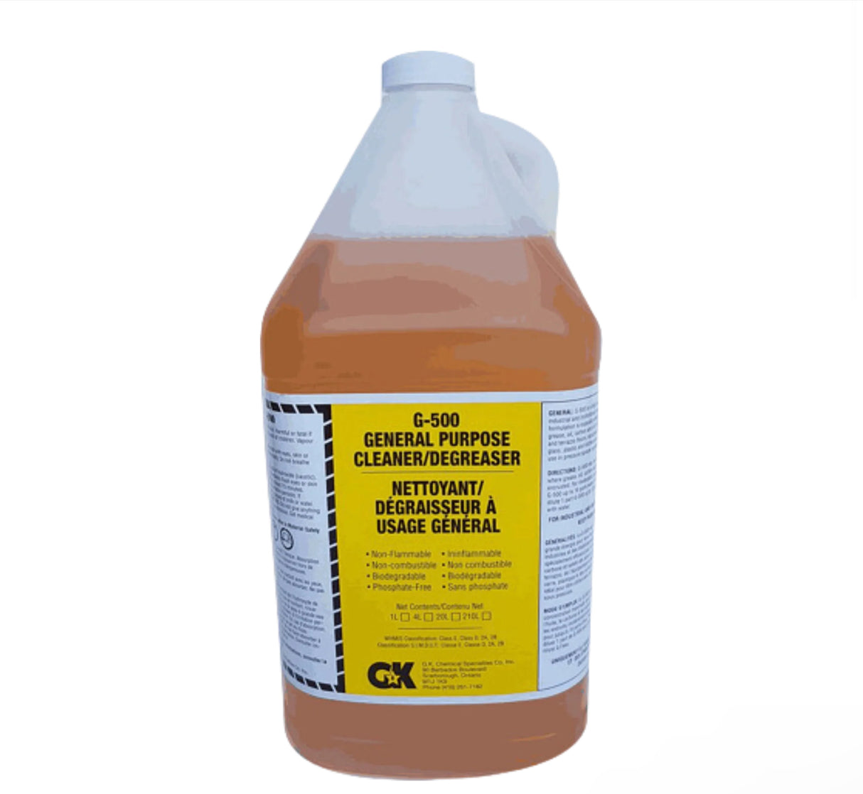 GK - GP Cleaner - Degreaser - G500 | 4L X 4/Case