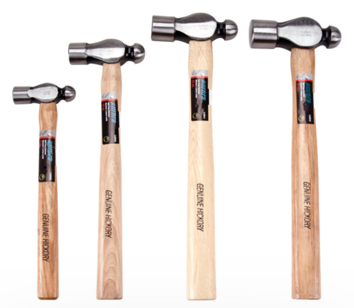 Ball Pein Hammer Set, 4 Pcs