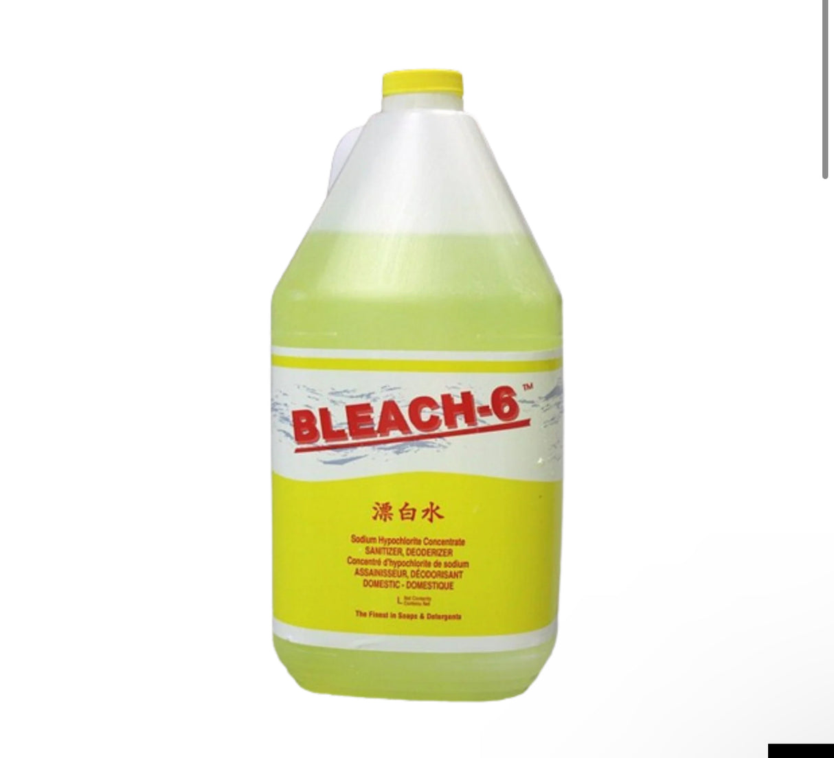 First Chemical - Bleach - 6% | 4 X 4L/Case