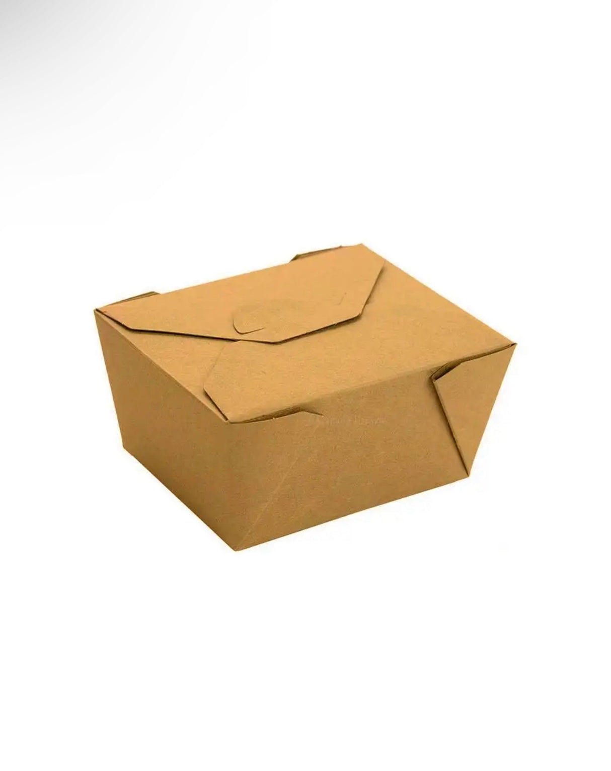 Mark's Choice - Take-Out Paper Container, Black, Top Folded