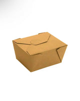 Mark's Choice - Take-Out Paper Container, Black, Top Folded