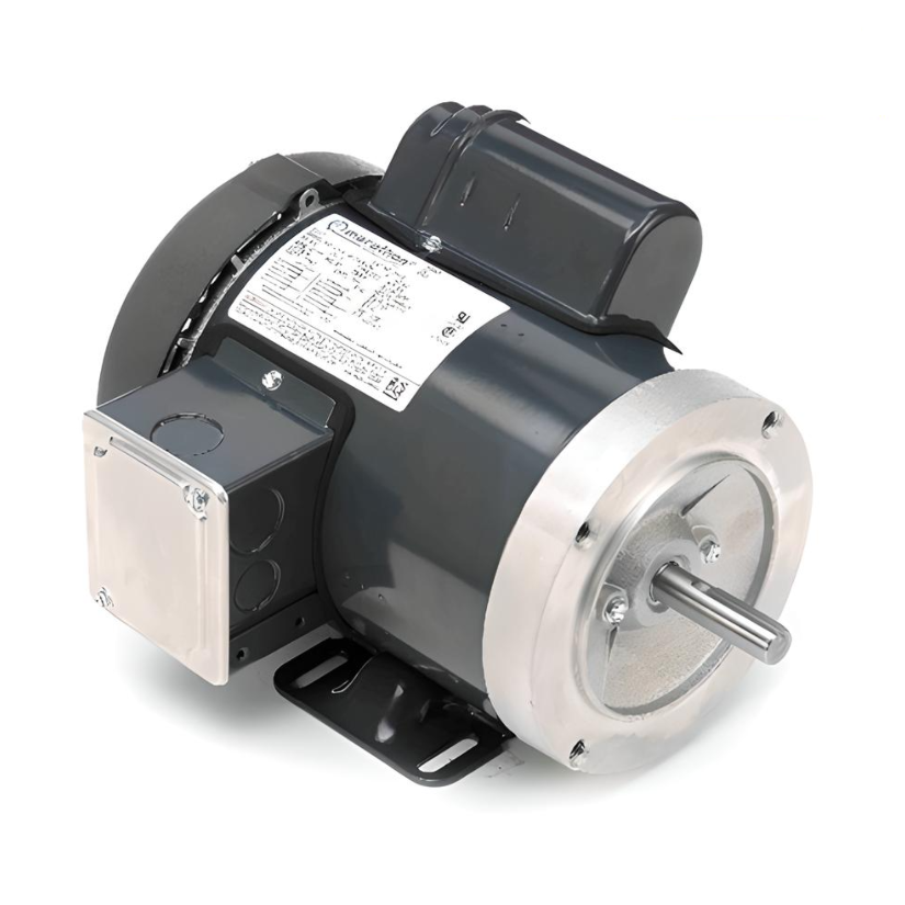 Leeson G571 | General Purpose Motor 1/2HP, 1800RPM, 115/208-230V, Frame 56C, TEFC