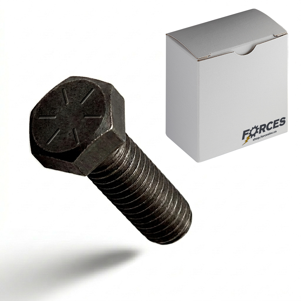Hex Head Bolt 3/4"-10 x 1-1/2" Full thread - Plain Steel Grade 8