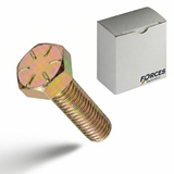 Hex Head Bolt 3/4"-10 x 1" Full thread - Yellow Zinc Grade 8