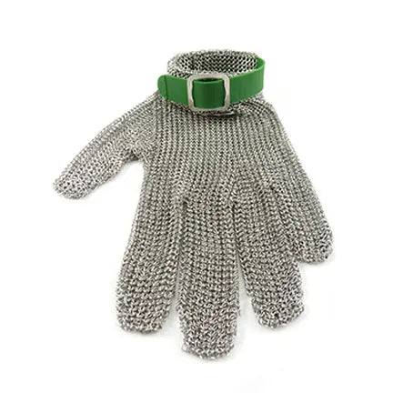 Gant de mailles en acier inoxydable