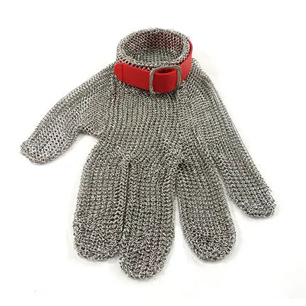 Gant de mailles en acier inoxydable