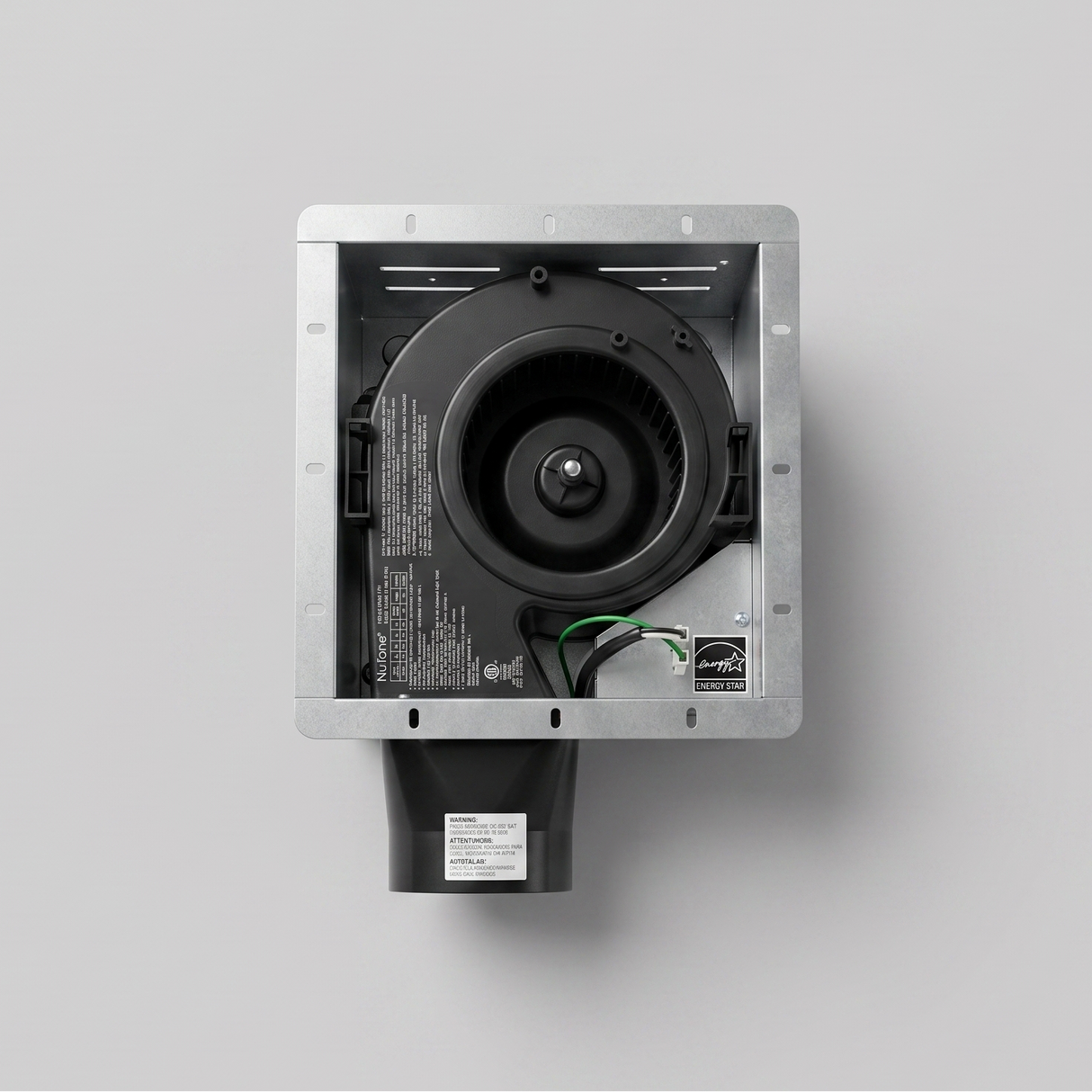 Ventilateur d'extraction pour salle de bain Milano TY-110-E, 110 PCM — 1,0 Sone, ENERGY STAR