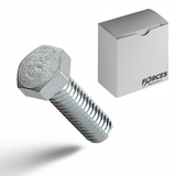 Hex Head Bolt 5/16"-18 x 1-1/4" Full thread - Zinc Plated Grade 2