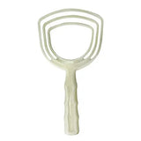 Grattoir à steak carré en plastique, 8"
