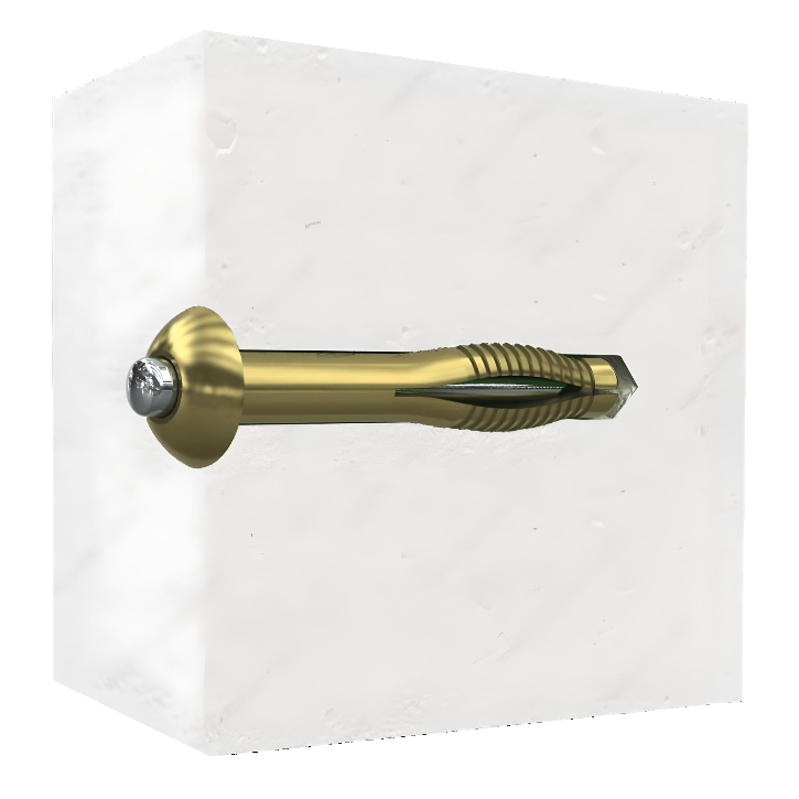 1/4" x 1-1/4" Hammer Drive Anchor - Stainless Steel 18-8