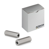 5/16"-18 x 1-3/4" Hex Coupling Nut - Stainless Steel 18-8