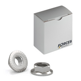 DIN 6923 M10-1.5 Serrated Flanged Nut - Stainless Steel A2(18-8)