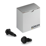 #8 x 1/2" Metal Screw Hex Washer Head Hex Drive Self-Drilling Point - Steel Black Phosphate