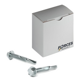 #12 x 1-1/4" Metal Screw Hex Washer Head Hex Drive #5 Self-Drilling Point - Zinc