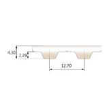 "H" Open End Timing Belt 38.1mm Wide - Kevlar Cord | LH150URKNFT