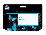 HP 70 Cyan Ink Cartridge (C9452A)