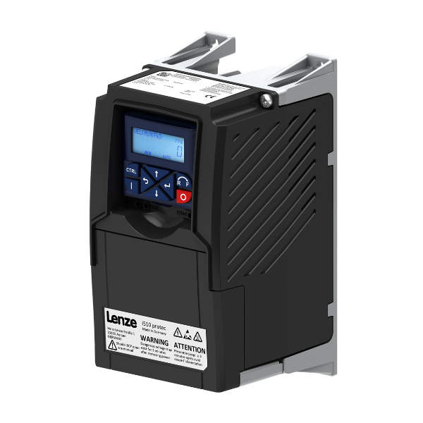 I51BP211D00001K00S | Lenze i510 protec VFD 1.5HP NEMA 1 (IP20) 1/3PH 230/240VAC Standard I/O