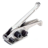 Pac Strapping Manual Tensioner for All Plastic Strapping for Up To 3/4" Strap Width, Silver