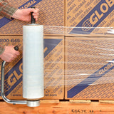 Global Industrial™ Stretch Wrap Film 18" x 1500' x 80 Gauge Clear For Hand Dispenser, Skid Lot