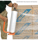 Global Industrial™ Stretch Wrap Film 18" x 1500' x 80 Gauge Clear For Hand Dispenser, Skid Lot