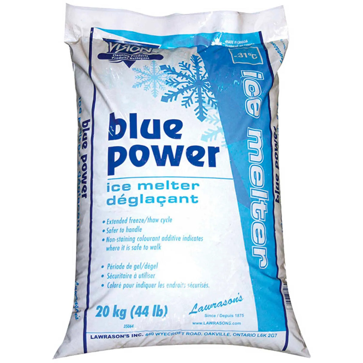 Vison Blue Power Premium Ice Melter 44 Lb Bag