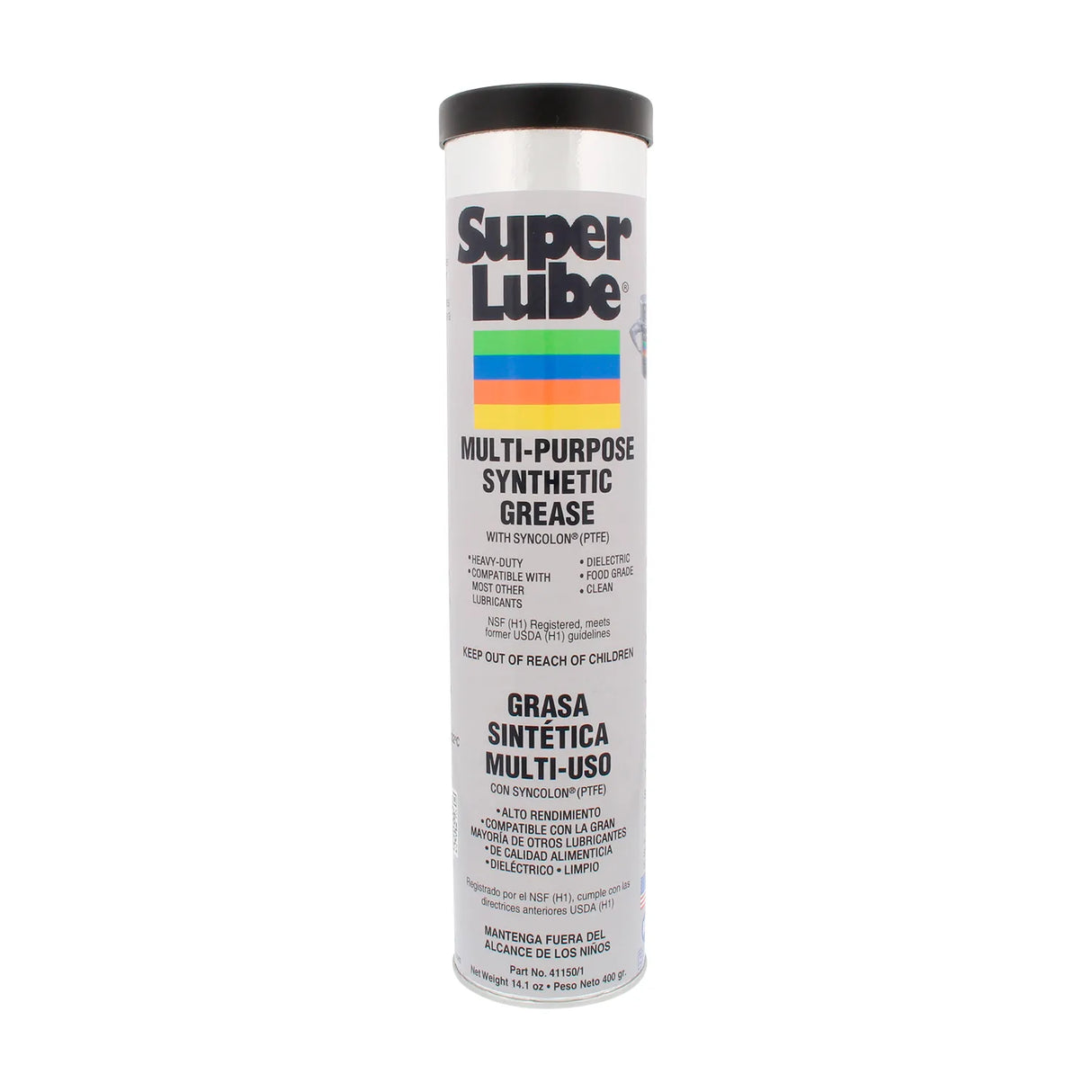 Super Lube Synthetic Grease NLGI 1, 14.1 oz. Tube - 41150/1 - Pkg Qty 12