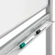 Global Industrial™ Mobile Reversible Whiteboard with Silver Frame, 72"W x 48"H