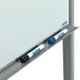 Global Industrial™ Mobile Glass Board - 60"W x 48"H