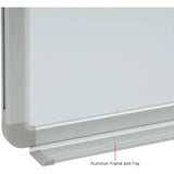 Global Industrial™ Porcelain Dry Erase Whiteboard - 72"W x 48"H