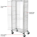 Nexel® Side Load Wire Tray Truck with 39 Tray Capacity