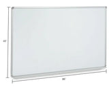 Global Industrial™ Porcelain Dry Erase Whiteboard - 96"W x 48"H - Pack of 2