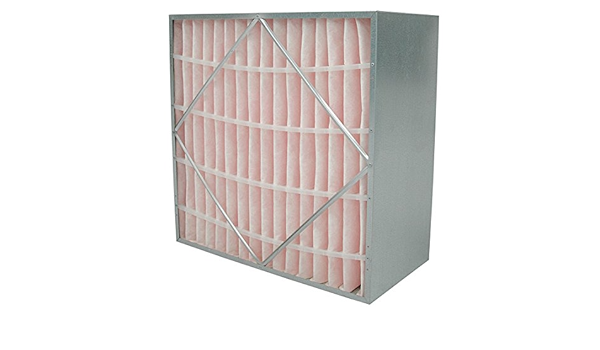 Box Cell Filter, Synthetic Media w/ Alum Separators, Single Header, 24" X 24" x 6"