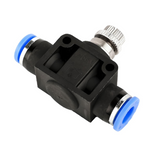 Push To Connect Inline Flow Control Valve 12mm Tube