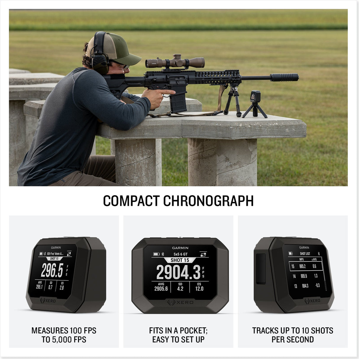 Xero® C2 Chronograph