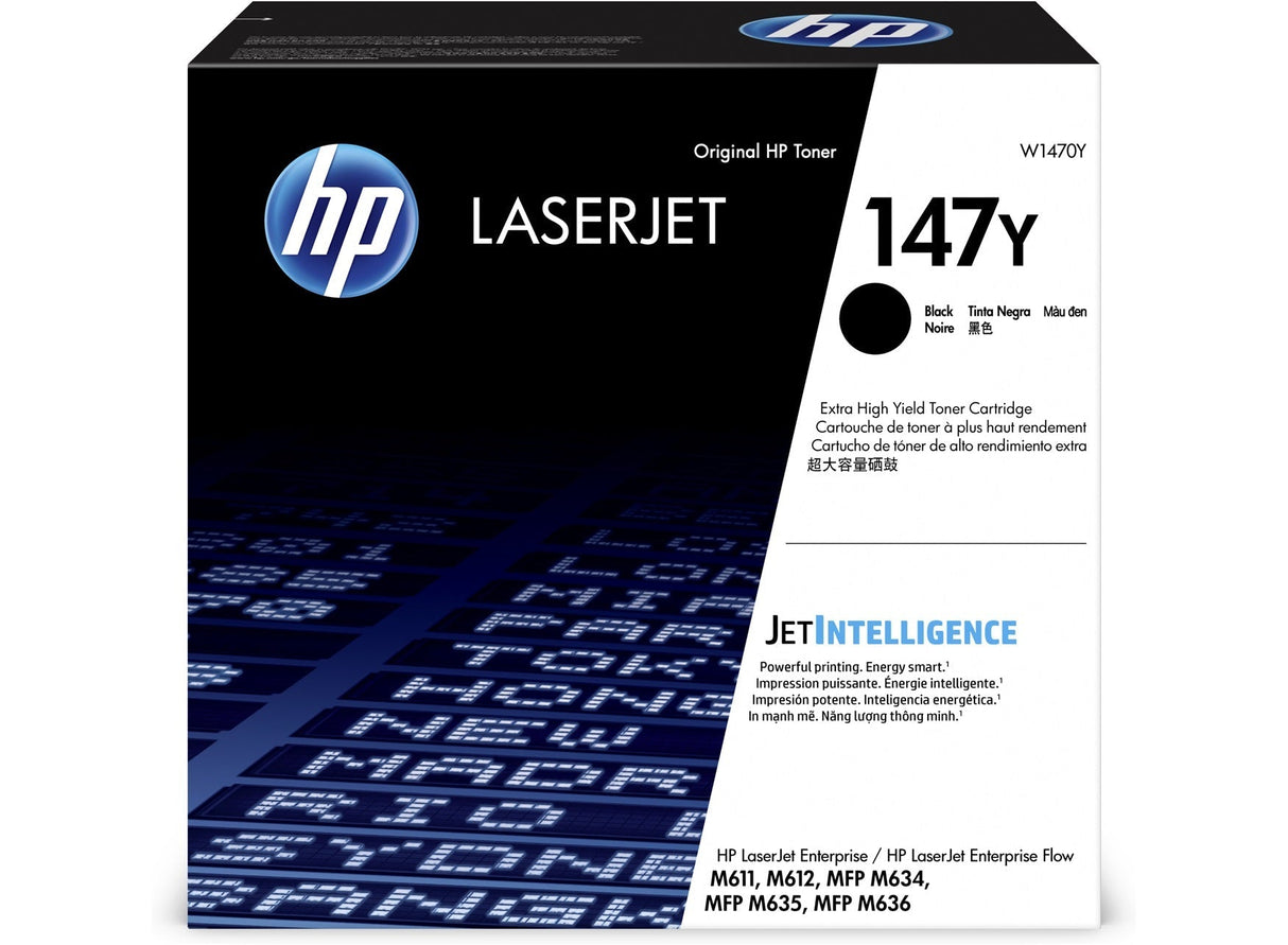 HP W1470Y 147Y Black LaserJet Toner Cartridge