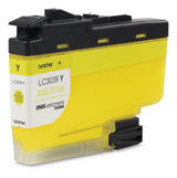 Brother Yellow Inkvestment Ink Cartridge, Ultra High Yield (LC3039YS)