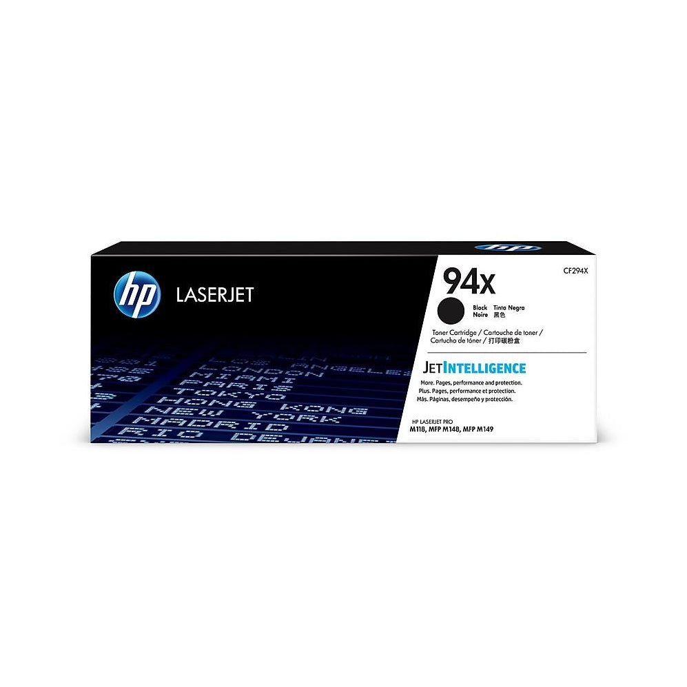 HP 94X Black Original LaserJet Toner Cartridge (CF294X)