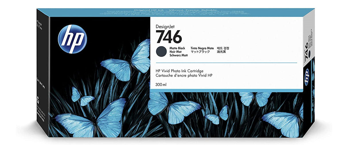 HP 746 (P2V83A) 300mL Matte Black Original Ink Cartridge
