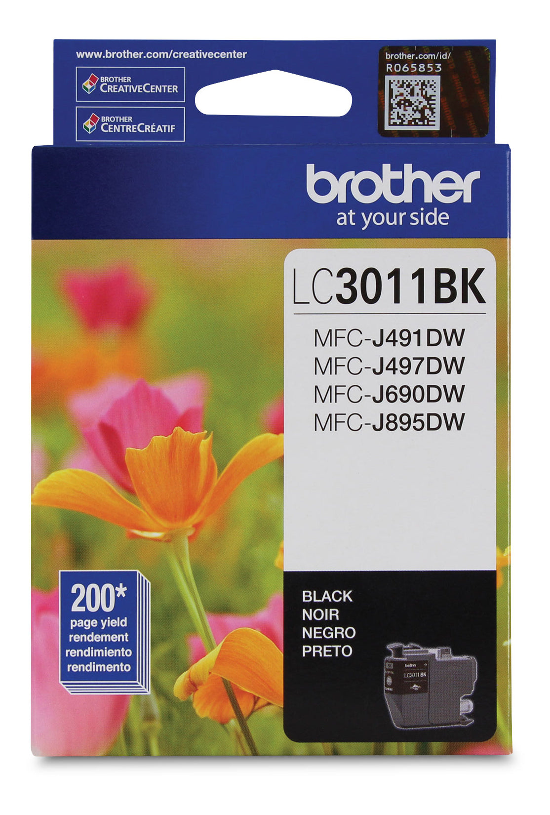Brother LC3011BKS Black Ink Cartridge