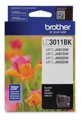 Brother LC3011BKS Black Ink Cartridge