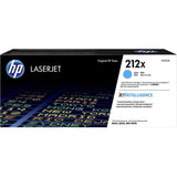 HP 212X High Yield Cyan Original LaserJet Toner Cartridge