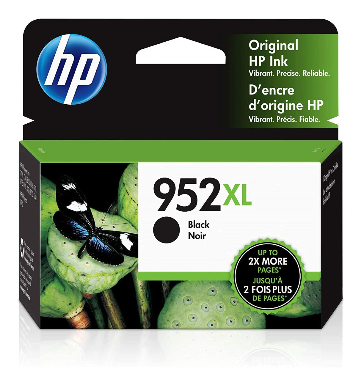 HP 952XL Black High Yield Original Ink Cartridge (F6U19AN)
