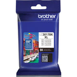 Brother LC3017 Black Ink Cartridge, High Yield (LC3017BKS)