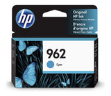 3HZ96AN#140 HP #962 CYAN ORIGINAL INK CARTRIDGE