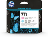 CE019A HP #771 LIGHT MAGENTA AND LIGHT CYAN DESIGNJET PRINTH